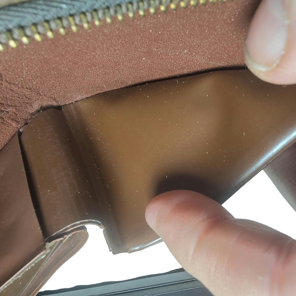 LORD FRANCIS VINTAGE 1950s 1960s Brown Leather Zip Wallet Coin ID Holder - Picture 13 of 14